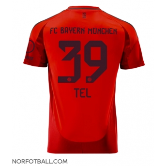 Billige Fotballdrakt Bayern Munich Mathys Tel #39 Replika Hjemmedrakt 2024-25 Kortermet